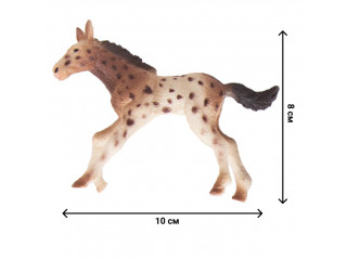 Набор фигурок животных серии "Мир лошадей": Конюшня игрушка, лошади, фермер, инвентарь - 16 предметов