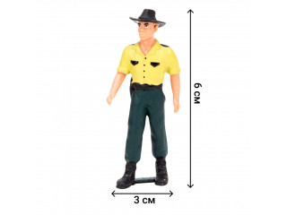 Набор фигурок животных серии "Мир лошадей": Конюшня игрушка, лошади, фермер, инвентарь - 16 предметов