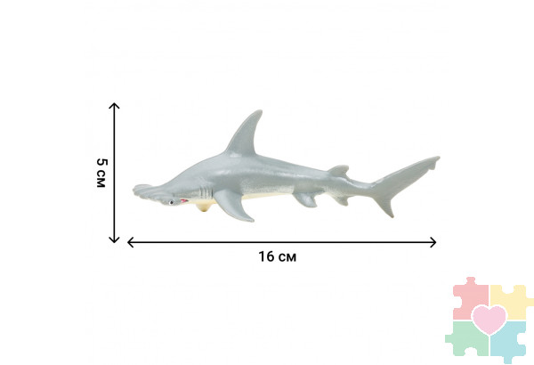 Фигурки игрушки серии "Мир морских животных": Акула, рыба-хирург, кожистая черепаха, акула, рыба групер, дайвер (набор из 5 фигурок животных и 1 человека)