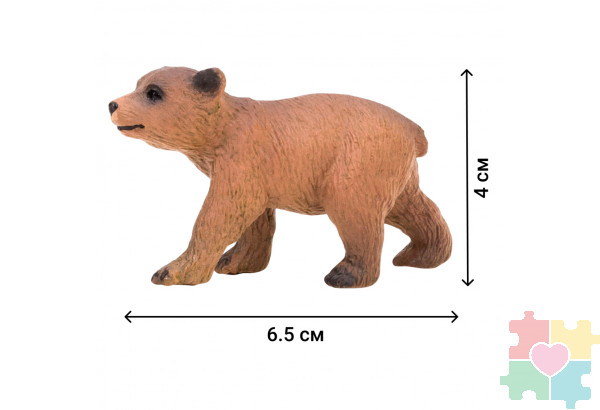 Набор фигурок животных серии "Мир диких животных": Семьи ягуаров и семья медведей, 8 предметов Набор фигурок животных серии "Мир диких животных": Семьи ягуаров и семья медведей, 8 предметов