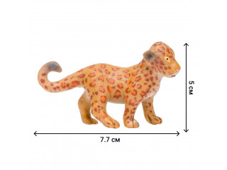 Набор фигурок животных серии "Мир диких животных": Семьи ягуаров и семья медведей, 8 предметов
