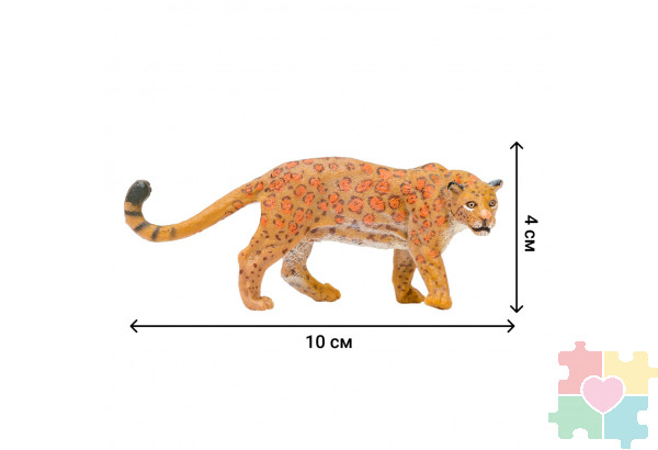 Набор фигурок животных серии "Мир диких животных": Семьи ягуаров и семья медведей, 8 предметов