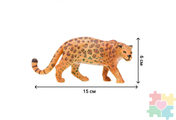 Набор фигурок животных серии "Мир диких животных": Семьи ягуаров и семья медведей, 8 предметов Набор фигурок животных серии "Мир диких животных": Семьи ягуаров и семья медведей, 8 предметов