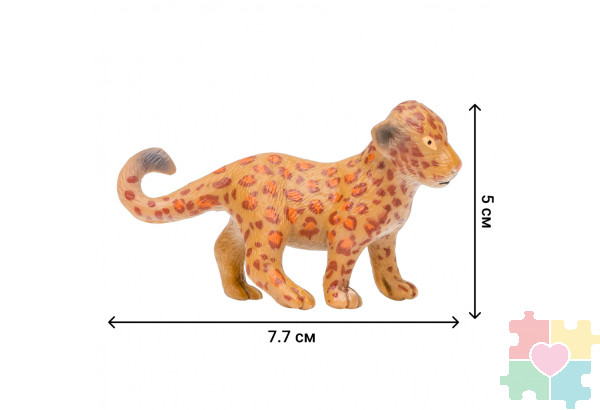 Набор фигурок животных серии "Мир диких животных": Семьи ягуаров и семья медведей, 8 предметов Набор фигурок животных серии "Мир диких животных": Семьи ягуаров и семья медведей, 8 предметов