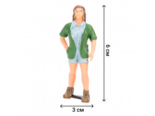 Игрушки фигурки в наборе серии "На ферме", 8 предметов: Американская лошадь и жеребенок, фермер, дерево, ограждение-загон, инвентарь