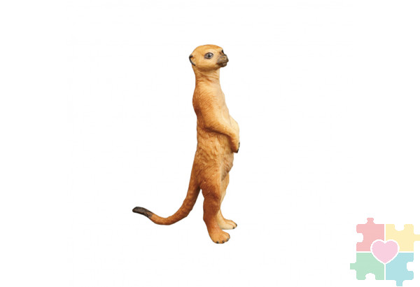 Набор фигурок животных серии "Мир диких животных": антилопа, гиена, лиса, сурикат, крокодил, обезьяна (набор из 6 фигурок)