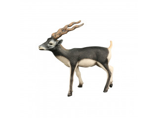 Набор фигурок животных серии "Мир диких животных": антилопа, гиена, лиса, сурикат, крокодил, обезьяна (набор из 6 фигурок)