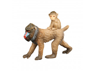 Набор фигурок животных серии "Мир диких животных": антилопа, гиена, лиса, сурикат, крокодил, обезьяна (набор из 6 фигурок)