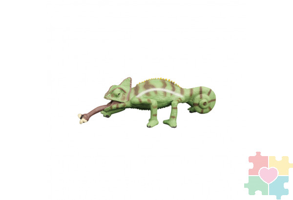 Набор фигурок животных серии "Мир диких животных": 2 коалы, 2 оленя, ягуар, хамелеон (набор из 6 фигурок)