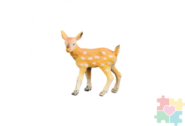 Набор фигурок животных серии "Мир диких животных": 2 коалы, 2 оленя, ягуар, хамелеон (набор из 6 фигурок)