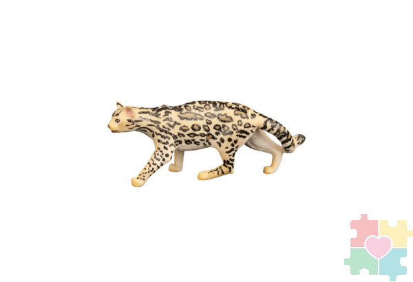 Набор фигурок животных серии "Мир диких животных": 2 коалы, 2 оленя, ягуар, хамелеон (набор из 6 фигурок)