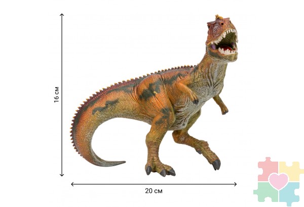 Динозавры и драконы для детей серии "Мир динозавров": птеродактиль, тираннозавр, стегозавр, цератозавр (набор фигурок из 6 предметов)