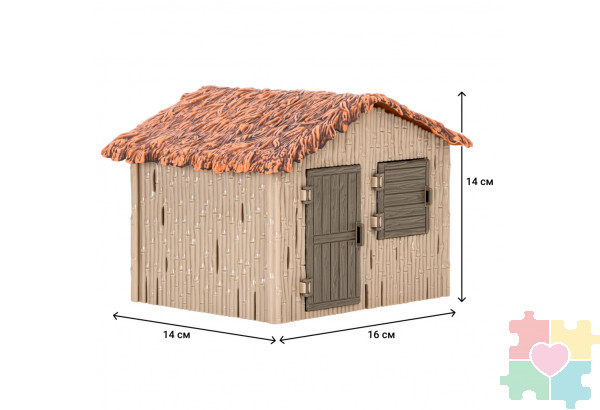 Набор фигурок животных серии "На ферме": Ферма игрушка, бык, козы, квадроцикл для перевозки животных, фермеры, инвентарь - 22 предмета
