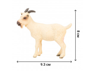 Набор фигурок животных серии "На ферме": Ферма игрушка, бык, козы, квадроцикл для перевозки животных, фермеры, инвентарь - 22 предмета