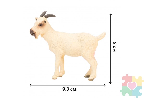 Набор фигурок животных серии "На ферме": Ферма игрушка, бык, козы, квадроцикл для перевозки животных, фермеры, инвентарь - 22 предмета