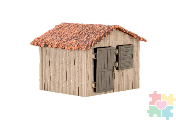 Набор фигурок животных серии "На ферме": Ферма игрушка, бык, козы, квадроцикл для перевозки животных, фермеры, инвентарь - 22 предмета