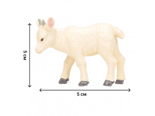 Набор фигурок животных серии "На ферме": Ферма игрушка, бык, козы, квадроцикл для перевозки животных, фермеры, инвентарь - 22 предмета