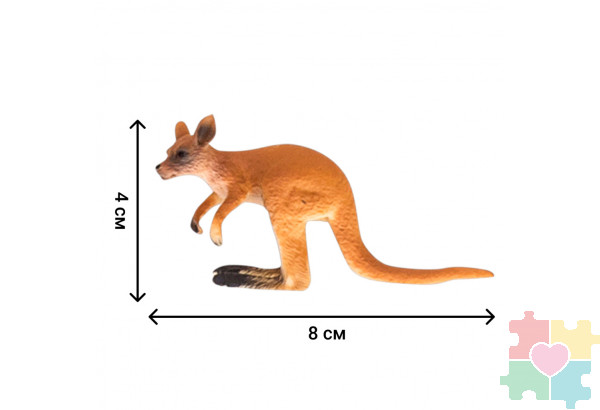 Набор фигурок животных серии "На ферме": Ферма игрушка, кенгуру, слоны, фермер, инвентарь - 12 предметов