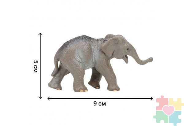 Набор фигурок животных серии "На ферме": Ферма игрушка, кенгуру, слоны, фермер, инвентарь - 12 предметов