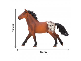 Набор фигурок животных серии "На ферме": Ферма игрушка, 18 фигурок домашних животных (лошади, козы), персонажей и инвентаря