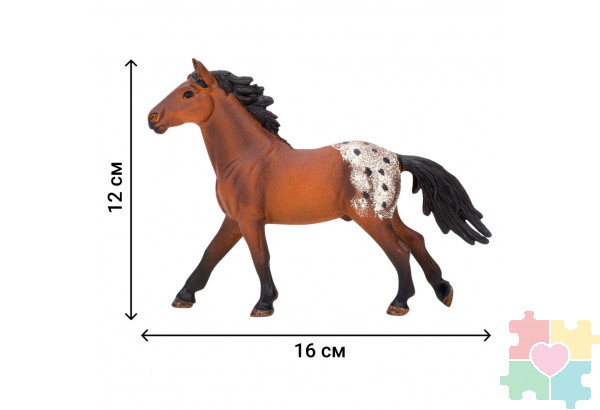 Набор фигурок животных серии "На ферме": Ферма игрушка, 18 фигурок домашних животных (лошади, козы), персонажей и инвентаря