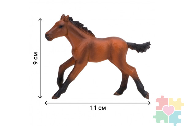 Набор фигурок животных серии "На ферме": Ферма игрушка, 18 фигурок домашних животных (лошади, козы), персонажей и инвентаря