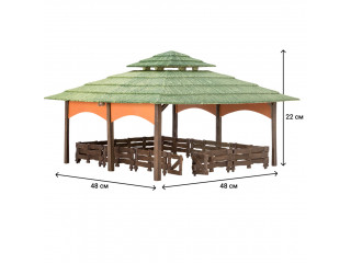 Набор фигурок животных серии "На ферме": Ферма игрушка, львы, зебры, фермер, инвентарь - 11 предметов