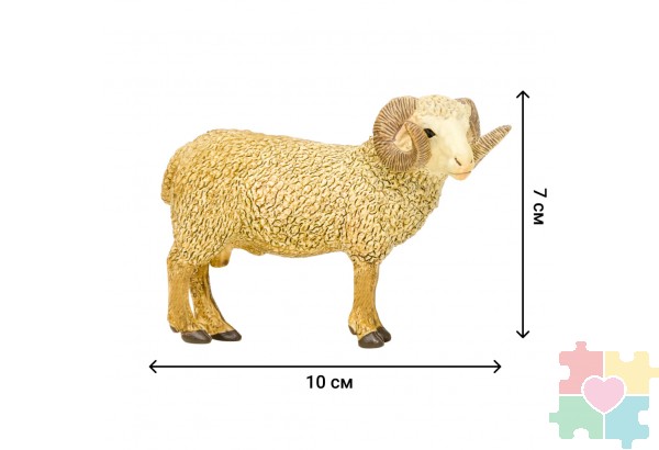 Набор фигурок животных cерии "На ферме": Ферма игрушка, овцы, теленок, лошади, фермеры, инвентарь - 21 предмет
