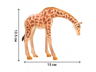 Набор фигурок животных серии "На ферме": Ферма игрушка, львы, жирафы, фермеры, инвентарь - 14 предметов