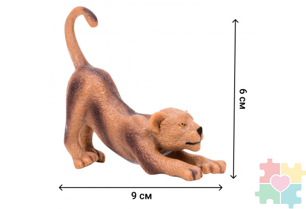 Набор фигурок животных серии "На ферме": Ферма игрушка, львы, жирафы, фермеры, инвентарь - 14 предметов