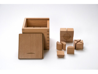 Игровой набор Дары Фребеля 14 модулей с методическим пособием (1 книга)