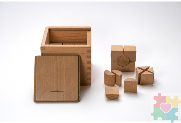 Игровой набор Дары Фребеля 14 модулей с методическим пособием (1 книга) Игровой набор Дары Фребеля 14 модулей с методическим пособием (1 книга)