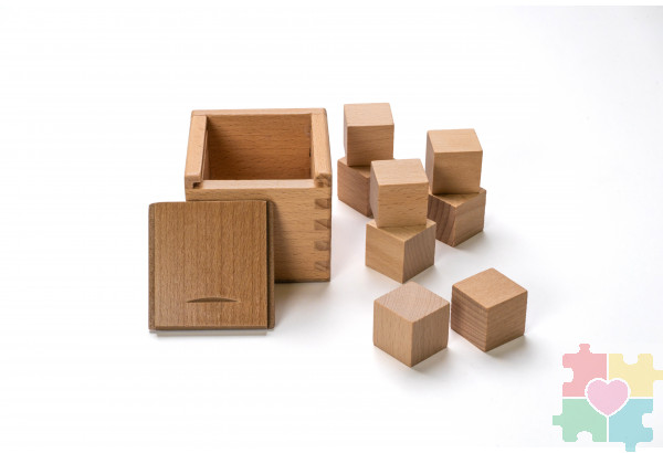 Игровой набор Дары Фребеля 14 модулей с методическим пособием (1 книга)