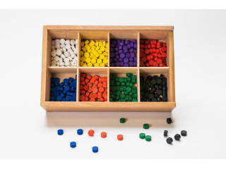 Игровой набор Дары Фребеля 14 модулей с методическим пособием (1 книга)