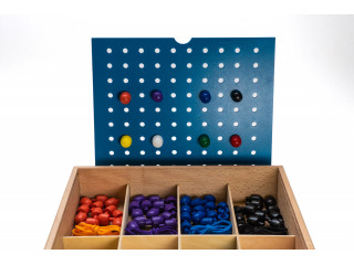 Игровой набор Дары Фребеля 14 модулей с методическим пособием (1 книга)