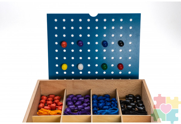 Игровой набор Дары Фребеля 14 модулей с методическим пособием (1 книга)