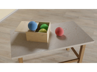 Набор кинезиологических мячей в коробке