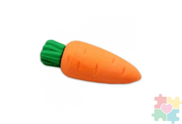 Фигурка резиновая "Морковка"