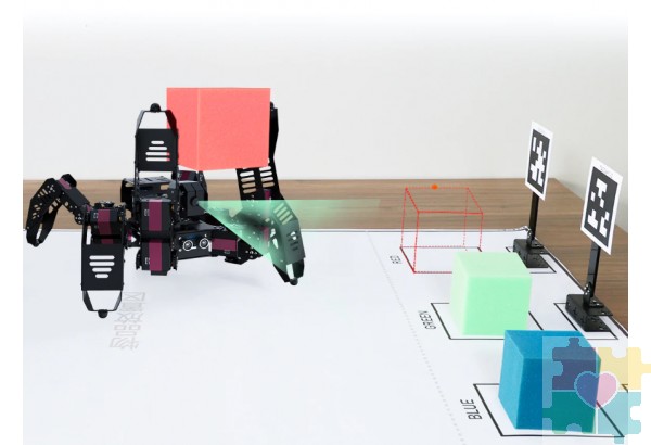 Образовательный набор для разработки многокомпонентных мобильных и промышленных роботов Spider PI. Продвинутый комплект