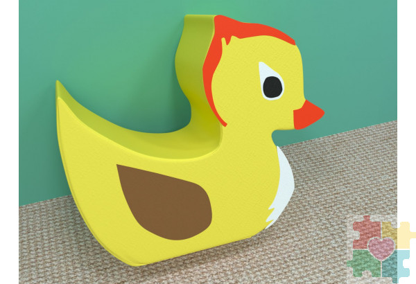 Игрушка мягкая в виде уточки
