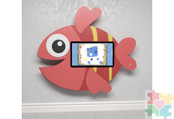 Интерактивная панель с программным логопедическим комплексом Рыбка