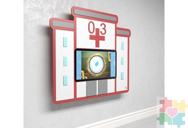 Интерактивная панель с программным логопедическим комплексом Больница