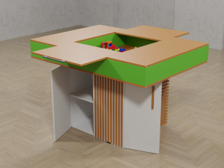 Стол для робототехники и конструирования “Инклюзив №12”