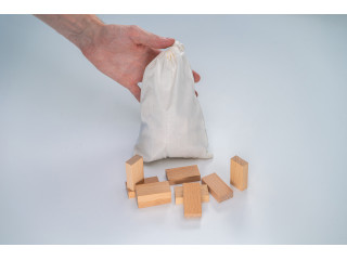 Игровой набор Дары Фребеля в мешочках 14 модулей с методическими пособиями 7 книг