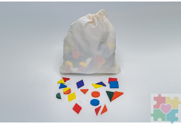 Игровой набор Дары Фребеля в мешочках 14 модулей с методическими пособиями 7 книг