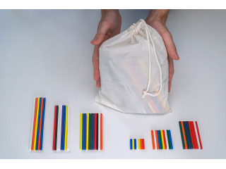 Игровой набор Дары Фребеля в мешочках 14 модулей с методическими пособиями 7 книг