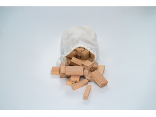 Игровой набор Дары Фребеля в мешочках 14 модулей с методическими пособиями 7 книг