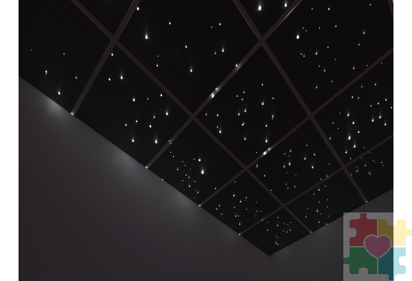 Составной потолок "Звездное небо" (комплект из 9 плиток)