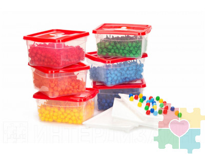 Комплект Классическая мозаика, 1800 деталей 15 мм. В системе хранения Игротека