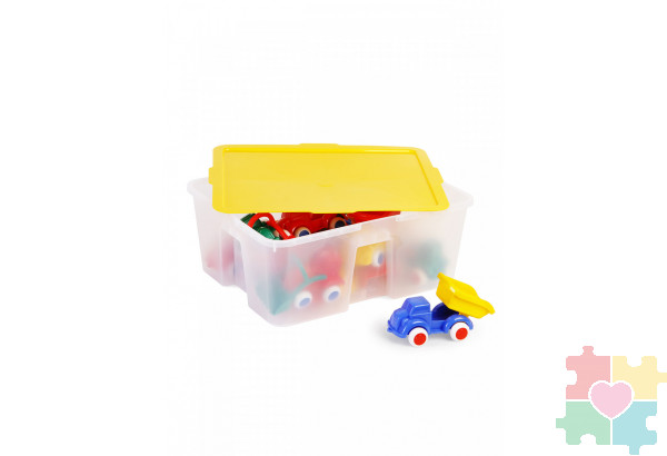 Игровой комплект на дороге. В системе хранения Игротека